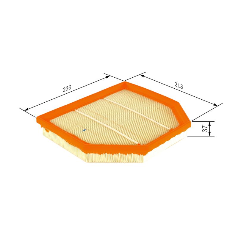 Filtre à air BOSCH F 026 400 508 - Visuel 1