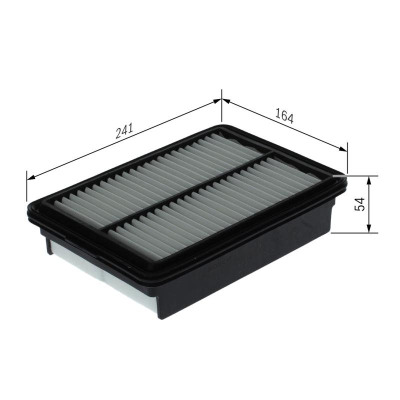 Filtre à air BOSCH F 026 400 766 - Visuel 1