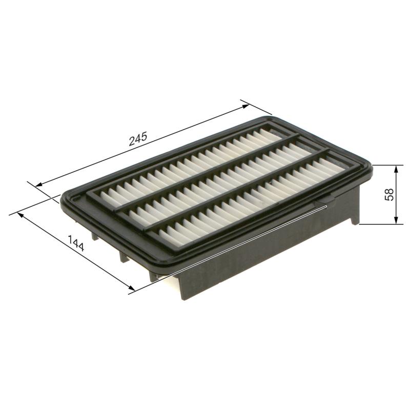 Filtre à air BOSCH F 026 400 579 - Visuel 1