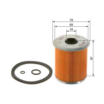 Filtre à carburant BOSCH [F 026 402 521]