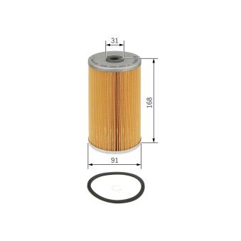 Filtre à carburant BOSCH F 026 402 858