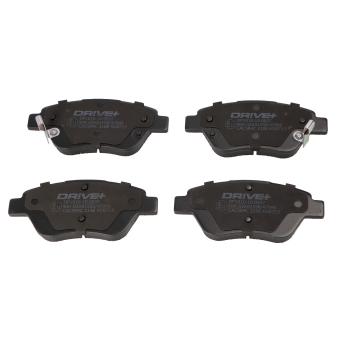 Jeu de 4 plaquettes de frein avant Dr!ve+ [DP1010.10.0037]