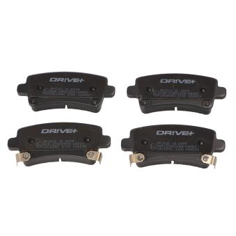 Dr!ve+ DP1010.10.0099 - Jeu de 4 plaquettes de frein arrière