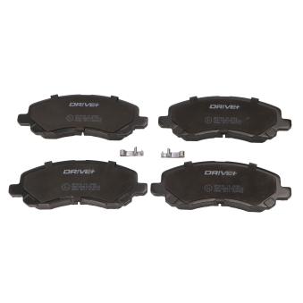 Jeu de 4 plaquettes de frein avant Dr!ve+ [DP1010.10.0056]