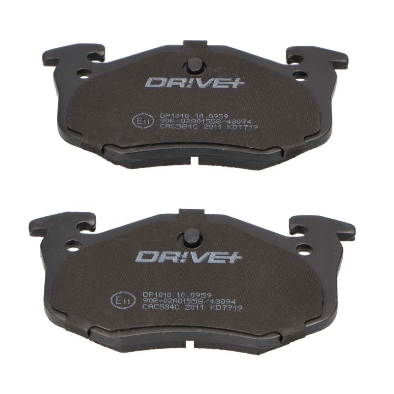 Jeu de 4 plaquettes de frein arrière Dr!ve+ DP1010.10.0959 - Visuel 1