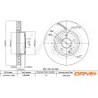 Dr!ve+ DP1010.11.0388 - Jeu de 2 disques de frein avant