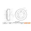 Dr!ve+ DP1010.11.1707 - Tambour de frein