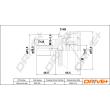 Embout de cardan avant (kit de réparation) Dr!ve+ [DP2110.10.1516]