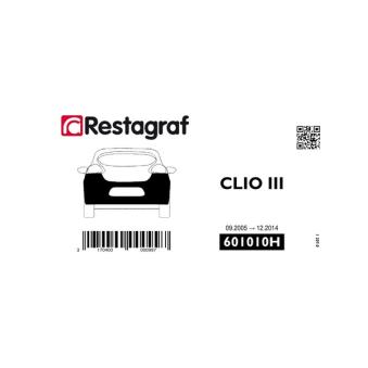 Kit de clip de fixation, carrosserie RESTAGRAF 601010H pour RENAULT CLIO 1.5 dCi - 88cv Kit de clip de fixation, carrosserie RESTAGRAF 601010H pour RENAULT CLIO 1.5 dCi - 88cv