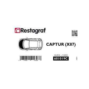 Kit de clip de fixation, carrosserie RESTAGRAF 601019C