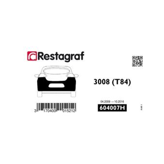 Kit de clip de fixation, carrosserie RESTAGRAF 604007H