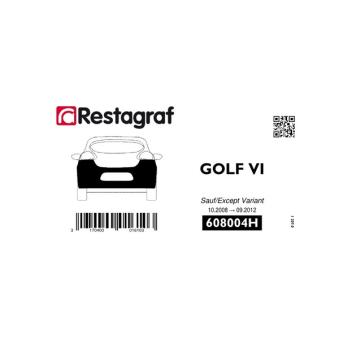 Kit de clip de fixation, carrosserie RESTAGRAF 608004H pour MERCEDES-BENZ T1 2.0 R 4motion - 256cv