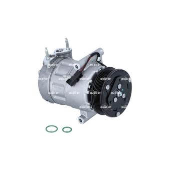 Compresseur, climatisation NRF 320082 pour FORD TRANSIT CUSTOM 2.2 TDCi - 100cv