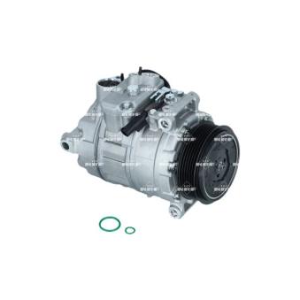 Compresseur, climatisation NRF 32256 pour MERCEDES-BENZ CLASSE E E 230 - 204cv