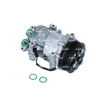 Compresseur, climatisation NRF 32271 pour FORD FOCUS 1.6 TDCi - 109cv