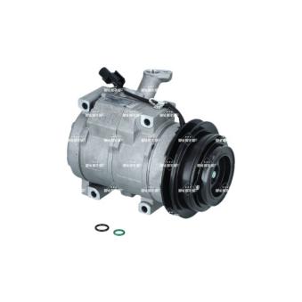 Compresseur, climatisation NRF 32458 pour MITSUBISHI PAJERO 3.2 DI-D - 165cv