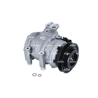 Compresseur, climatisation NRF 32715 pour KIA CERATO 1.5 CRDi - 73cv
