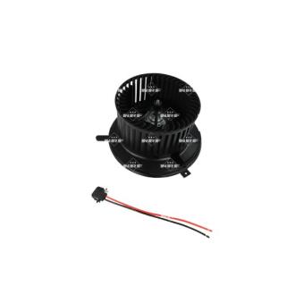 Moteur électrique, pulseur d'air habitacle NRF 34004 pour SKODA YETI 1.6 TDI - 105cv