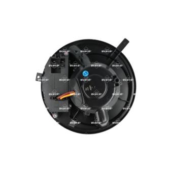 Moteur électrique, pulseur d'air habitacle NRF 34063 pour SKODA YETI 1.6 TDI - 105cv
