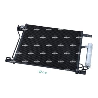 Condenseur, climatisation NRF 350040 pour NISSAN JUKE 1.6 DIG-T NISMO 4x4 - 200cv