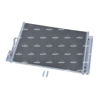 Condenseur, climatisation NRF 350478 pour OPEL MERIVA 1.6 CDTI - 110cv