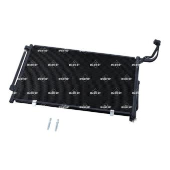 Condenseur, climatisation NRF 350547 pour FORD FIESTA 1.0 EcoBoost - 101cv
