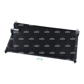 Condenseur, climatisation NRF 35306 pour INFINITI FX 2.0 TD - 110cv