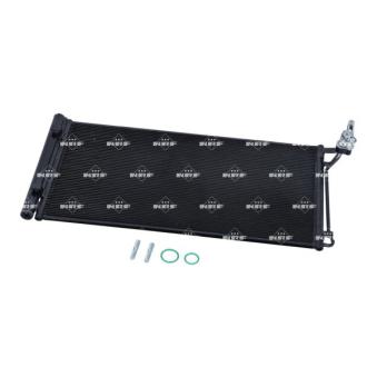 Condenseur, climatisation NRF 350611 pour LAND ROVER RANGE ROVER EVOQUE 2.0 D200 MHEV 4x4 - 204cv