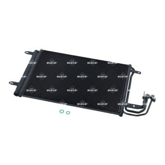 Condenseur, climatisation NRF 35520 pour AUDI A3 2.0 FSI - 150cv