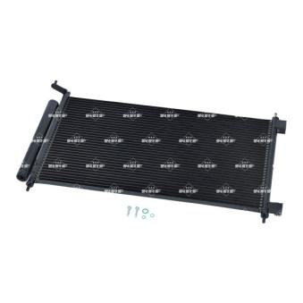 Condenseur, climatisation NRF 35583 pour NISSAN TIIDA 1.6 - 110cv
