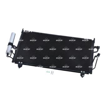 Condenseur, climatisation NRF 35755 pour INFINITI FX 2.4 4WD - 162cv