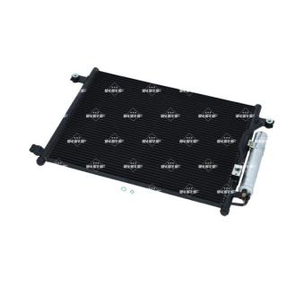 Condenseur, climatisation NRF 35767 pour CHEVROLET KALOS 1.2 - 72cv