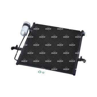 Condenseur, climatisation NRF 35871 pour MITSUBISHI L 2.5 DI-D (RWD) - 167cv