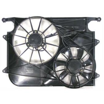 Ventilateur, refroidissement du moteur NRF 47535 pour OPEL ANTARA 2.0 CDTI (FWD) - 127cv