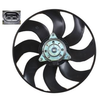 Ventilateur, refroidissement du moteur NRF 47666 pour RENAULT TRAFIC 2.0 16V - 117cv