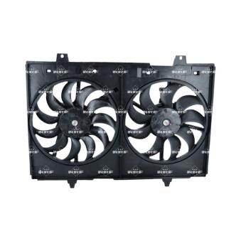 Ventilateur, refroidissement du moteur NRF 47942 pour NISSAN NV200 1.6 16V - 110cv