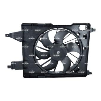 Ventilateur, refroidissement du moteur NRF 47966 pour RENAULT KANGOO 1.5 DCI - 110cv