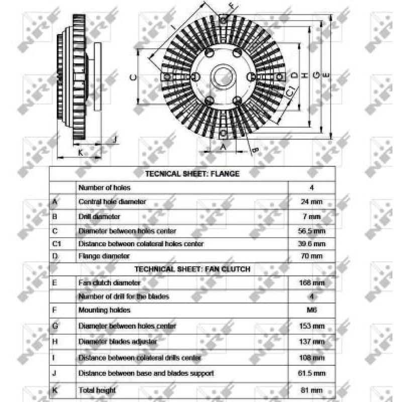 Embrayage, ventilateur de radiateur NRF 49549 - Visuel 2