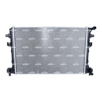 Radiateur, refroidissement du moteur NRF 50042 pour VOLKSWAGEN CADDY TDi - 75cv