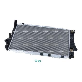 Radiateur, refroidissement du moteur NRF 51317 pour AUDI 100 2.3 E - 134cv