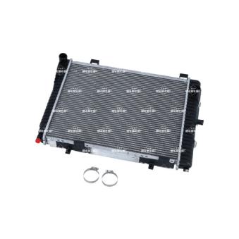 Radiateur, refroidissement du moteur NRF 50593 pour MERCEDES-BENZ CLK 200 Kompressor - 163cv