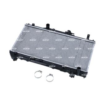 Radiateur, refroidissement du moteur NRF 53267 pour TOYOTA AVENSIS 2.0 - 128cv