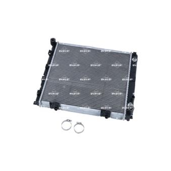 Radiateur, refroidissement du moteur NRF 53872 pour MERCEDES-BENZ CLASSE E E 200 - 136cv