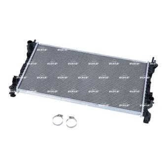 Radiateur, refroidissement du moteur NRF 54756 pour AUDI A3 1.8 TDCi - 110cv