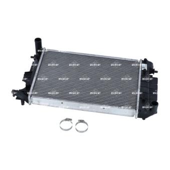 Radiateur, refroidissement du moteur NRF 58108 pour SAAB 93 2.0 i - 131cv