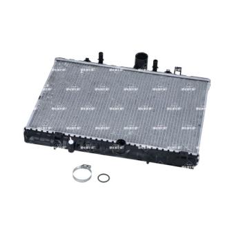 Radiateur, refroidissement du moteur NRF 58341 pour PEUGEOT 607 2.2 16V - 158cv