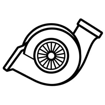 Turbocompresseur, suralimentation NRF [90010263]