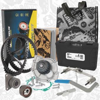 Pompe à eau + kit de courroie crantée ET ENGINETEAM RM0029VR2 pour VOLVO S60 2.4 - 140cv