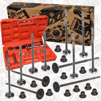 Kit de soupapes, soupapes d'admission/d'échappement ET ENGINETEAM VS0048VR2 pour FORD FIESTA 1.0 EcoBoost mHEV ACTIVE - 125cv