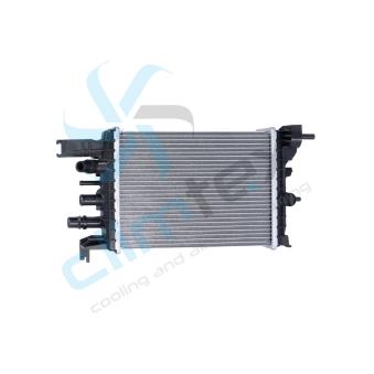Radiateur, refroidissement du moteur CLIMTEX CH1-2266 pour DACIA LOGAN 1.5 dCi - 75cv